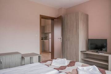 Фото номера Апартаменты с 1 спальней Гостевой дом Mini Complex Rilski Terasi г. Сапарева-Баня 5