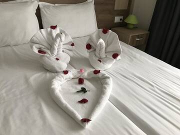Фото номера Двухместный номер с 1 кроватью и балконом Отель Sveti Nikola Family Hotel Sapareva Banya г. Сапарева-Баня 2