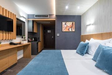 Фото номера Стандартный двухместный номер с 1 кроватью Отель 103 Degrees Hotel &amp; Spa г. Сапарева-Баня 2
